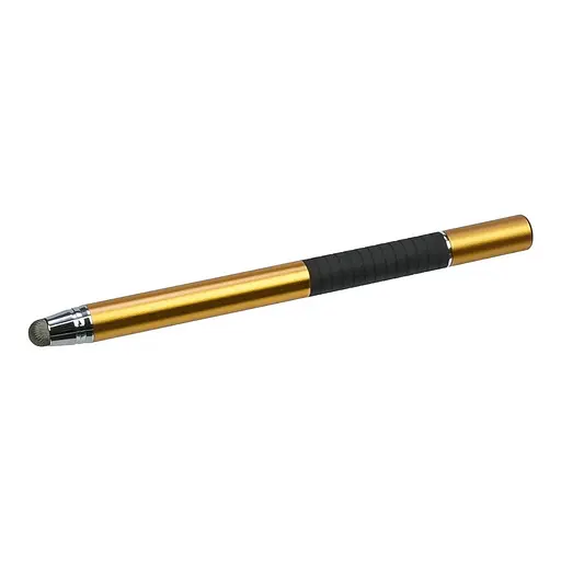 Стилус емкостный, высокоточный Jot Pro двусторонний, алюминиевый, со вставкой, золотистый - фото 2