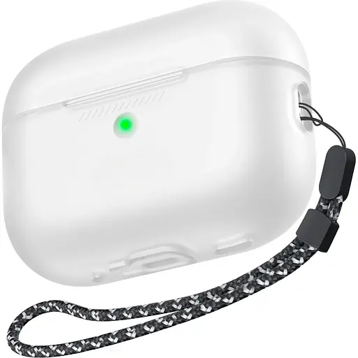 Чехол AhaStyle Colorful Silicone Case для AirPods Pro 2 Clear (CP-187-CR) [133834]