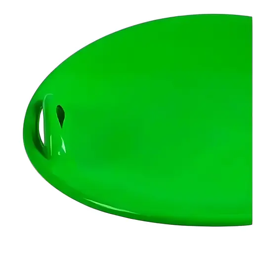 Детские сани-ледянка Л49950, пластиковые, зелёный цвет, 60x60x10 см - фото 2