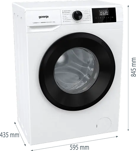 Пральна машина Gorenje W3NGPI72SBS/UA автоматична (7087421) - фото 7