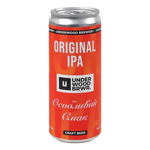 Пиво Underwood Brewery Світле Original IPA 5% 0.33 л з/б - фото 5