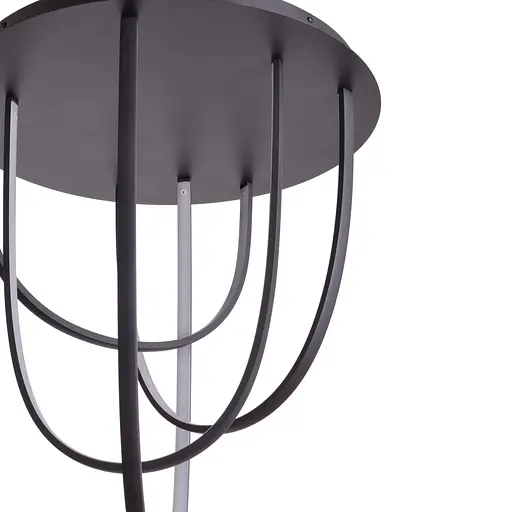 Люстра Brille лофт стельова LED 80W WW SBK (BL-846C/1) - фото 2