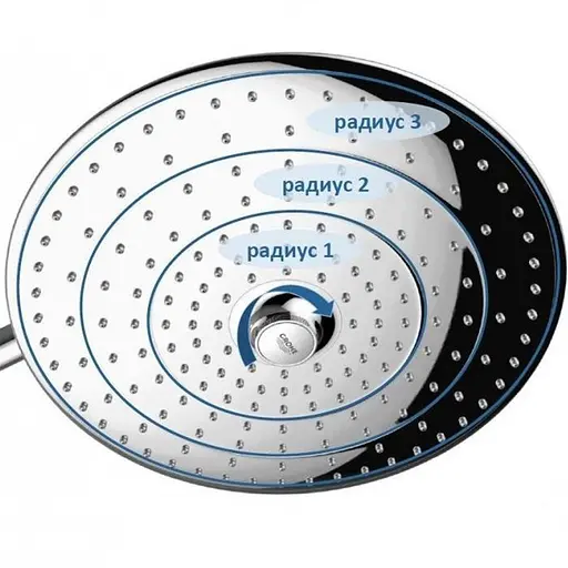 Душова система з термостатом для настінного монтажу Grohe Euphoria System 260 27296003, Хром - фото 5