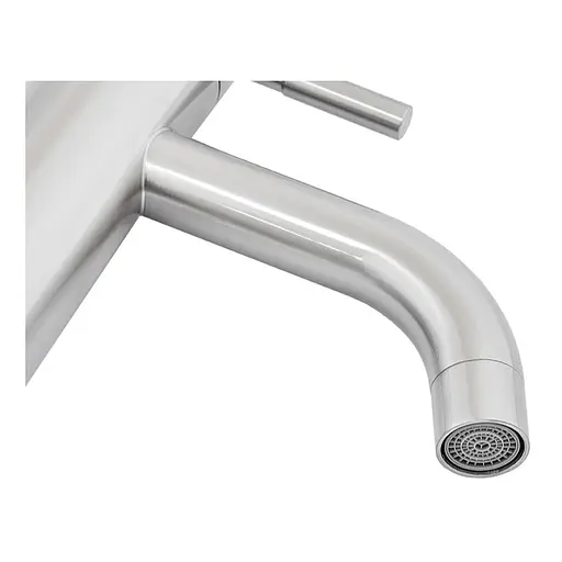 Смеситель для умывальника Armata SUS-001-B из нержавеющей стали CH6179, Нержавеющая сталь - фото 3