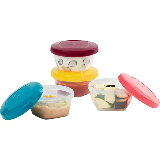 Набір контейнерів для їжі Babymoov Babybols 120 мл x 4 шт. (A004307) - фото 1