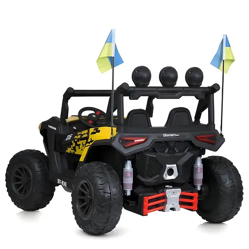 Електромобіль дитячий Bambi M 6019EBLR-6 Джип на 4 мотори та MP3 музикою - фото 5