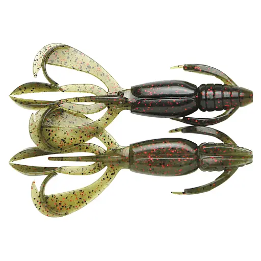 Силікон Keitech Crazy Flapper 2" #208 Watermelon PP. Red 8 шт/уп