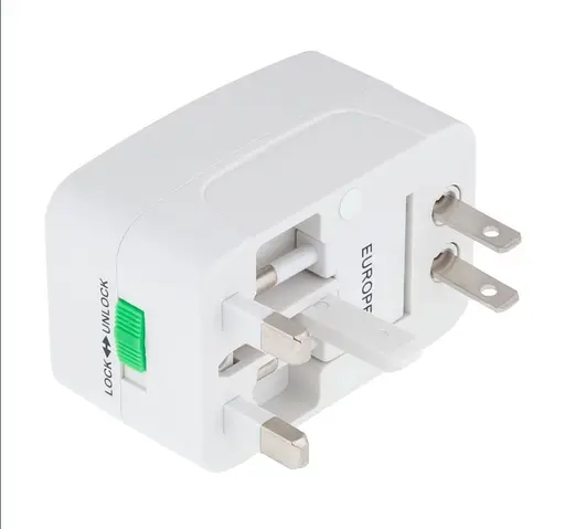 Універсальний перехідник GRAND на всі розетки світу США Канада Англія Європа - фото 2