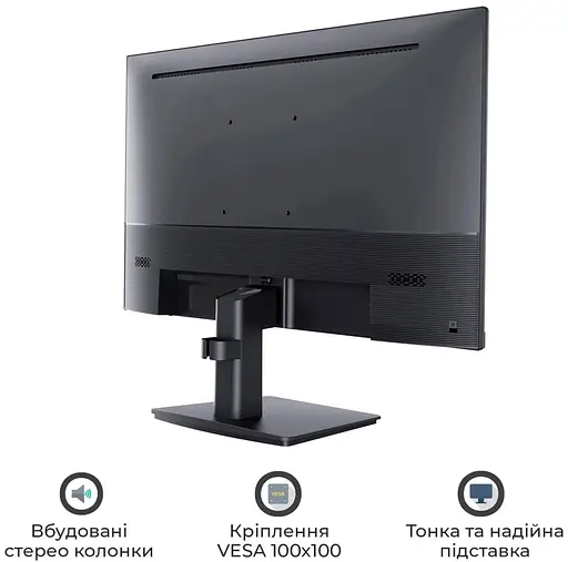 Монитор 23.8" QUBE V24F100-PLUS FHD IPS 100hz (V24F100-PLUS) - фото 5