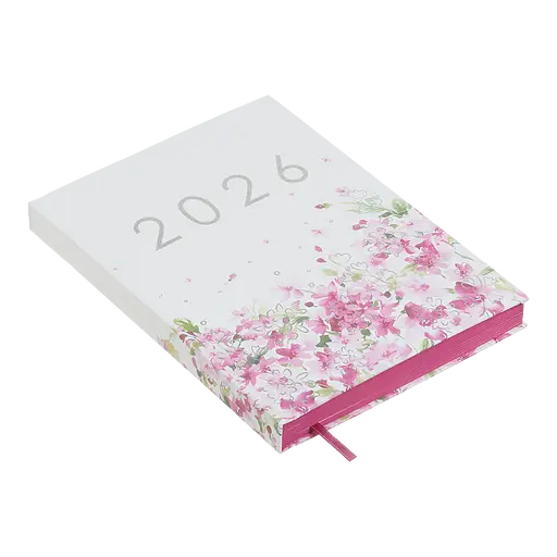 Ежедневник датированный Buromax Melody 2026 полиграфический A5 белый (BM.21163-12) - фото 3