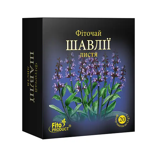 Фіточай "Шавлії листя", 20 ф/п