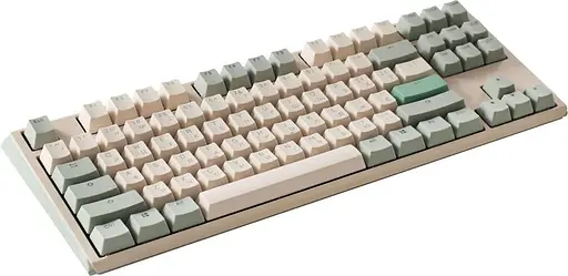 Клавиатура Ducky One 3 TKL Cherry MX Red Matcha Cream UA (DKON2187-RUAPXMEGGC1) - фото 2