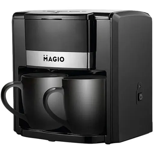 Кофеварка капельная Magio MG-450, 420 Вт 0.3 л 2 чашки в комплекте (450МG) - фото 4