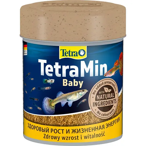 Корм Tetra Min Baby для малька порошок 66 мл