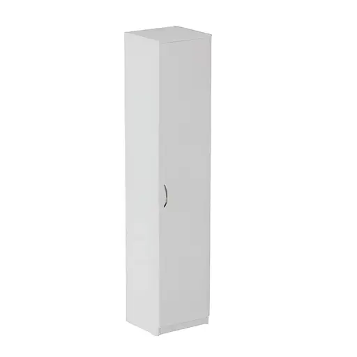 Пенал Анжело Ferrum-decor на 5 полиць із дверима 1900x400x380 ДСП Білий 16 мм (FRD-104905)