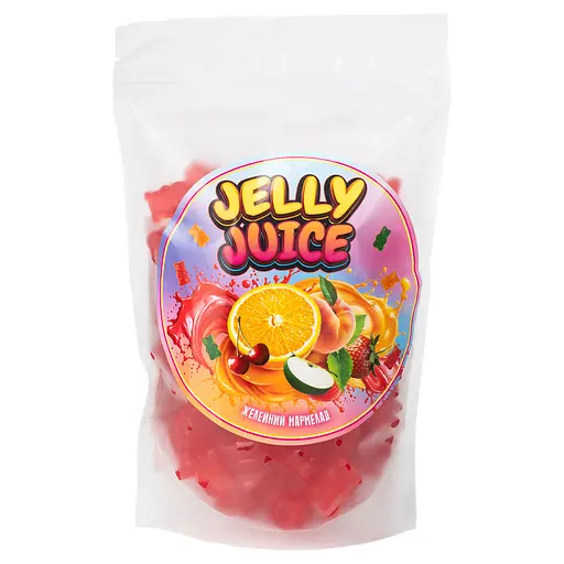 Желейний мармелад Jelly Juice Funny Bears Полуничний з натуральним соком 300 г