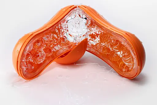 Мастурбатор Tenga Flip Orb Sunset Orange оранжевый - фото 7