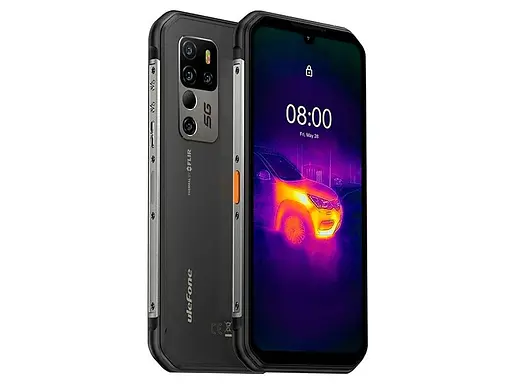 Захищений смартфон Ulefone Armor 11T 5G 8/256 GB Black з тепловізором - фото 1