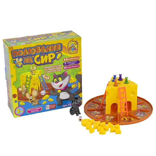 Настільна гра Fun Game Охота на сир, 7235