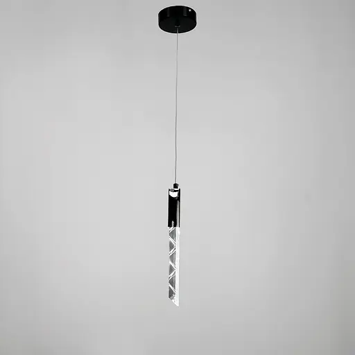 Подвес Icicle Style в черном корпусе | Line F | Арт. MJ153/1 BK - фото 5