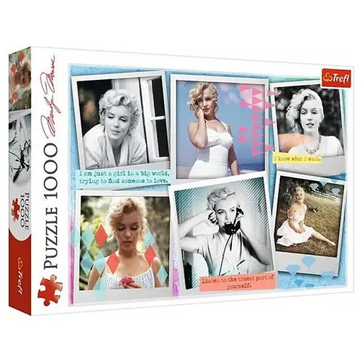 Пазл Trefl Фотографии Мэрилин Монро, коллаж, 1000 эл. (10529) - фото 1