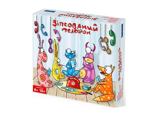 Настільна гра Vechornytsi Game Зіпсований Телефон. Діти (укр.) (ВР_ЗТД)