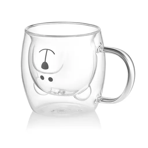 Набір чашок Ardesto Animals з подвійними стінками 2х250 мл AR2625BHA - фото 2