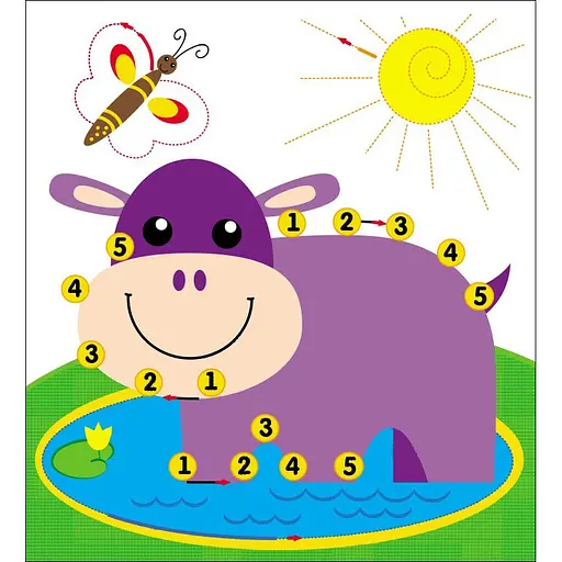 Детская многоразовая раскраска «Чудо-картинки» 559007, 5 страниц - фото 2