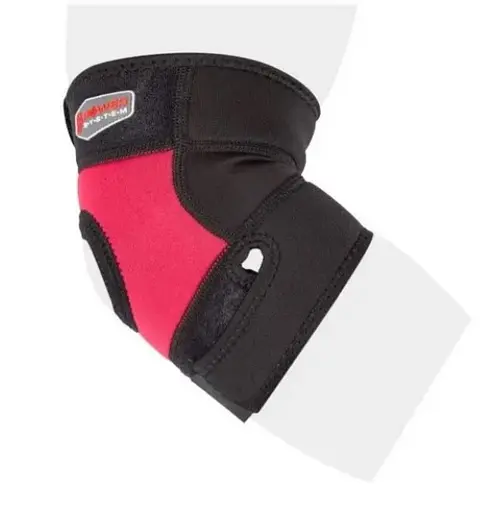 Налокотник Power System PS-6011 Neo Eibow Support Black/Red (1 шт) M (PS-6011_M_Black-Red) - фото 1