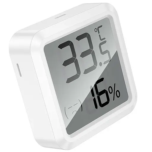 Электронный термогигрометр Hoco HX40 2in1 Indoor White - фото 4