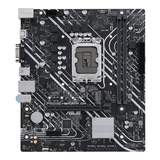 Материнська плата Asus H610M-K Prime D4 LGA 1700 (PRIME H610M-K D4)
