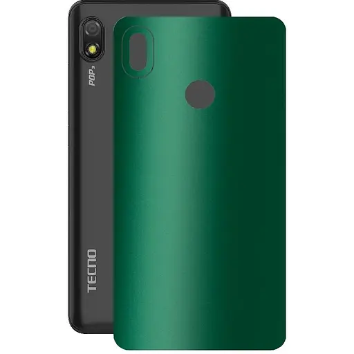 Защитная пленка StatusSKIN для Tecno Pop 3 Корпус Винил Зеленая - фото 1