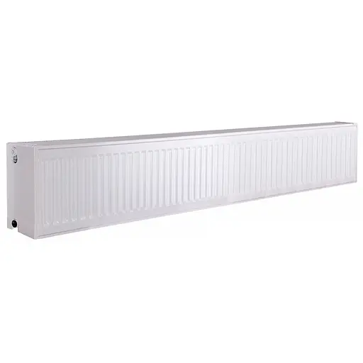 Радіатор сталевий панельний Kalite 33 низ/справа 300x1800 (без INNER) 000022660, Білий - фото 1