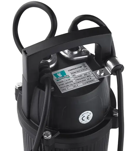 Насос дренажний Pumpman QDX1,5-24-0,55 кВт Hmax 25 м Qmax 7,2 куб.м 550 Вт (CV032260) - фото 2