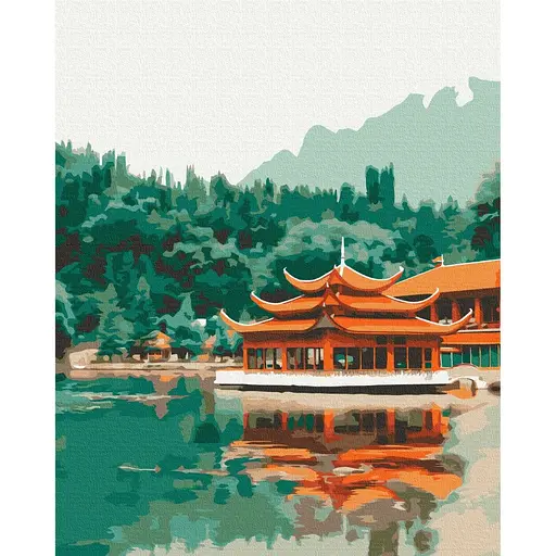 Картина за номерами Східний спокій Brushme 40x50 см кольорова 000278047