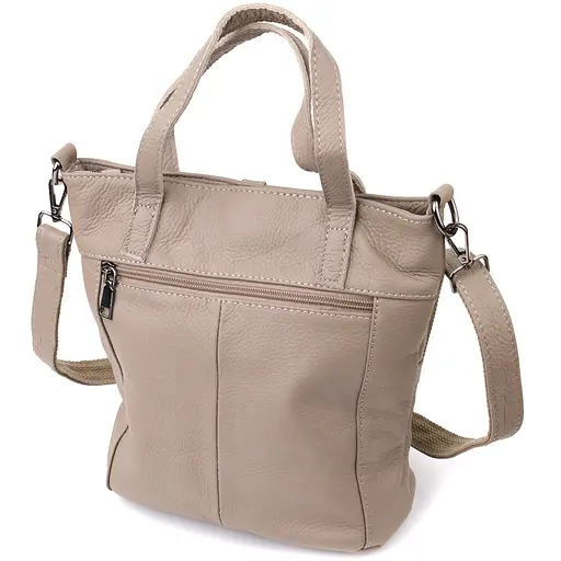 Женская сумка Vintage с ручками из натуральной кожи 24х26х11 см sum0027619 - фото 2