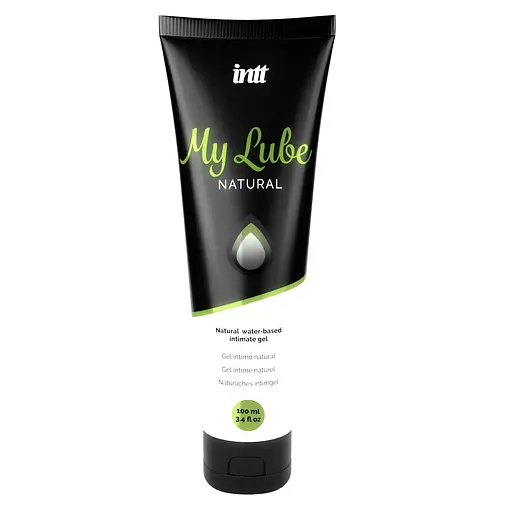 Лубрикант на водній основі Intt My Lube натуральний 100 мл - фото 1