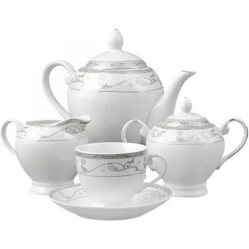 Чайний сервіз на 6 персон 17 предметів NP84SETTEA