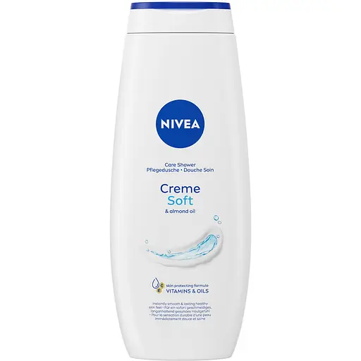 Набір: гель-догляд для душу Nivea Creme Soft 500 мл + гель для інтимної гігієни Nivea Intimo Mild Comfort 250 мл - фото 2