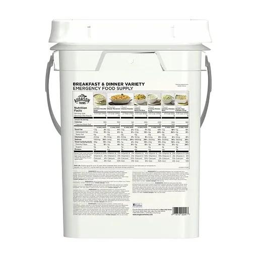 Сублимированные завтраки и ужины 106 порций с длительным сроком хранения 30 лет Augason farms (101082) - фото 3