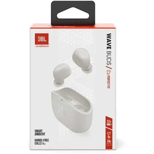 Навушники TWS JBL Wave Buds White (JBLWBUDSWHT) - фото 9