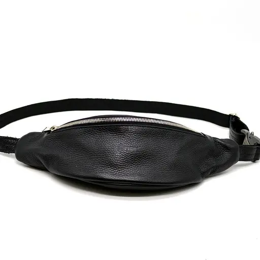 Чоловіча шкіряна сумка на пояс TARWA 33х11.5х8 см sum0025996 - фото 2