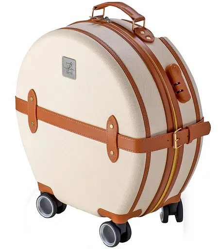 Валіза Semi Line 24" (M) Ecru/Brown (T5670-3) (DAS302667) - фото 1