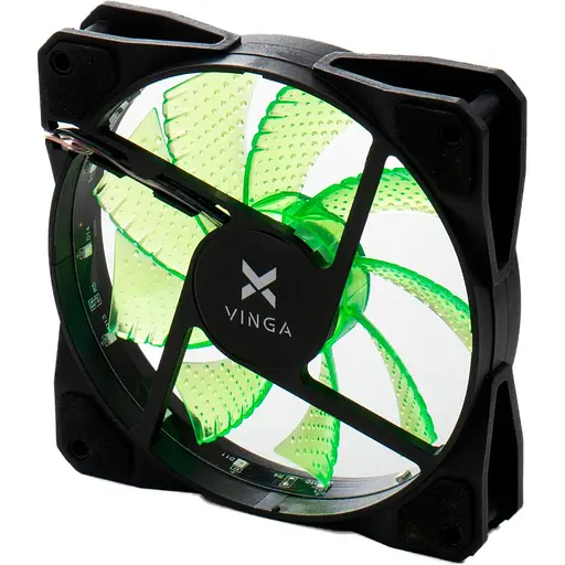 Вентилятор Vinga 12025-15-G1 Green (12025-15-G1) - фото 3