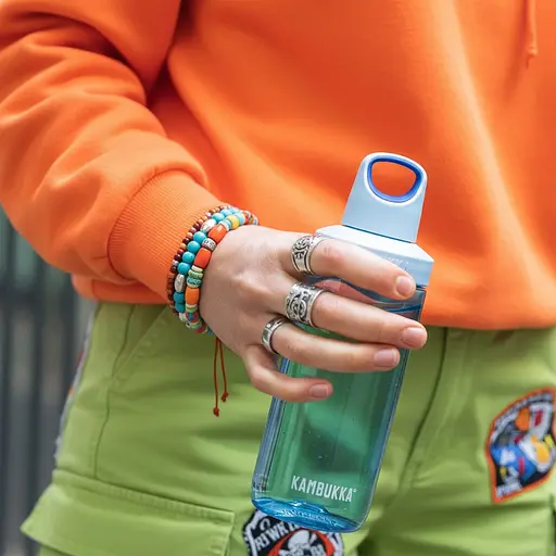 Бутылка для воды Kambukka Reno тритановая, 500 мл светло-голубой (11-05026) - фото 7