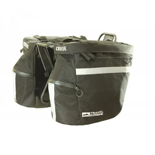Велобаул Travel Extreme Cruise 50 L Black (1060-TE-В002LBL) - фото 2