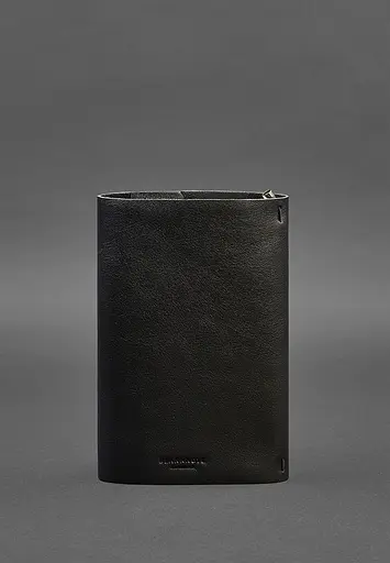 Шкіряний блокнот софт-бук 7.0 чорний Краст - фото 6