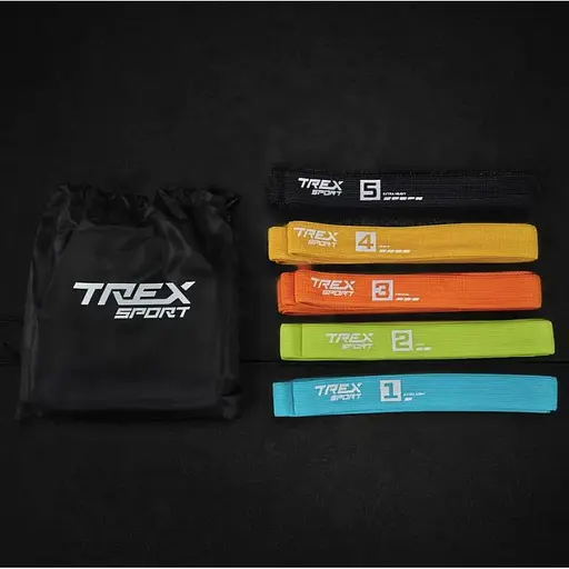 Набор резинок для фитнеса Trex Sport TX-005PBB 5в1 set B - фото 2