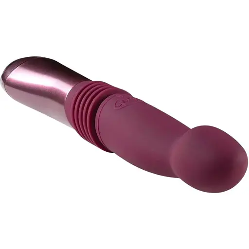 Пульсатор Temptasia Blush Trixie Thrusting Dildo Wine Red