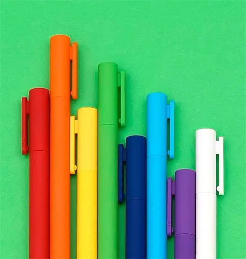 Набор черных ручек Xiaomi KacoGreen K1 Gel Ink Pen 0.5мм 8 шт. Black [81684] - фото 3